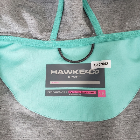 Girl's spring wind/rain jacket - sz 16 - NWOT - Picture 6 of 7